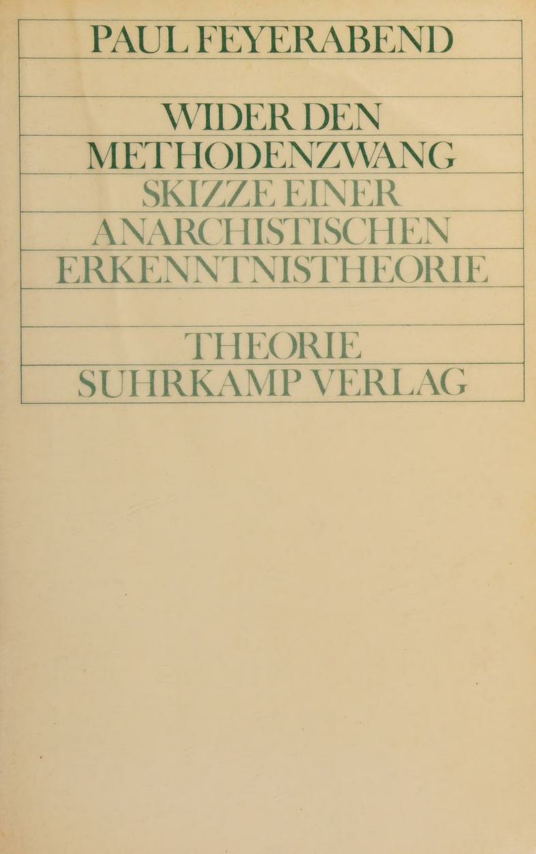 Paul Feyerabend