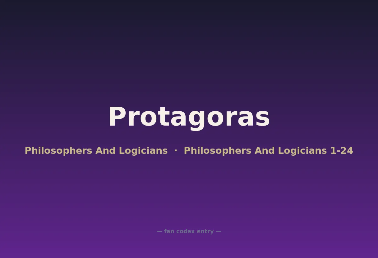 Protagoras