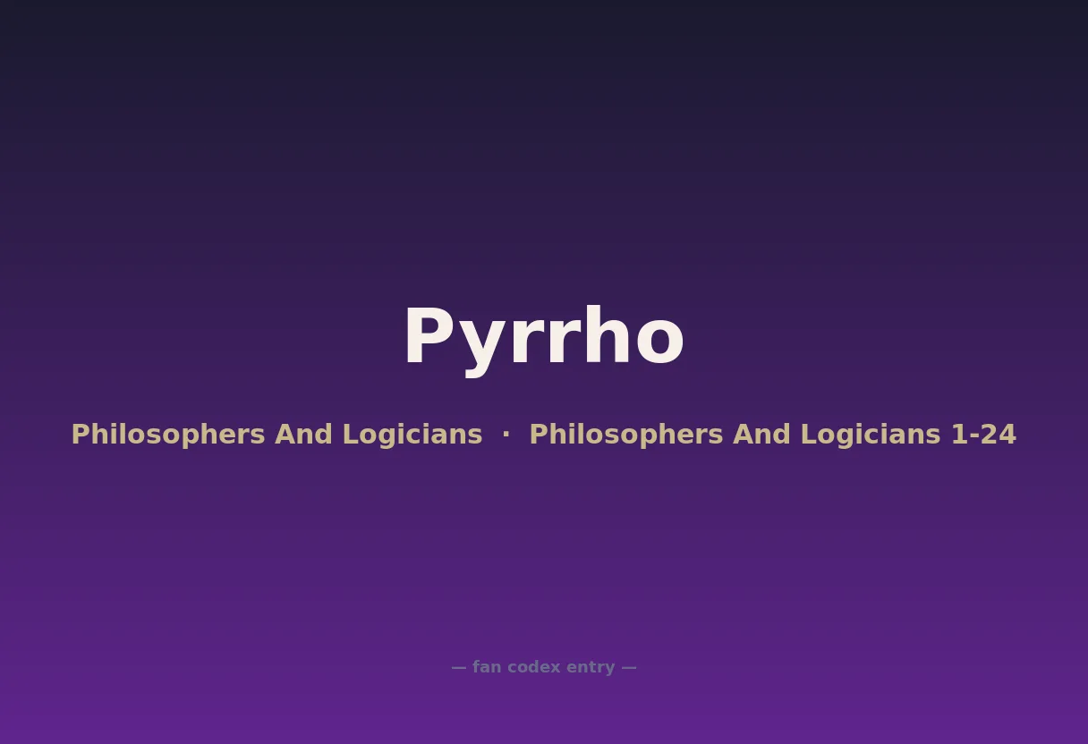 Pyrrho